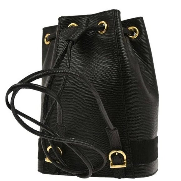 Salvatore Ferragamo Black Backpack AQ-215676 main image 5